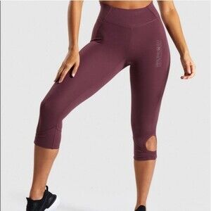 Gymshark studio cropped leggings size M